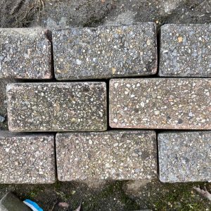 Betonklinkers / heidepaars / 8 dik