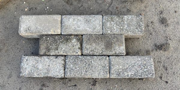 Betonklinkers / (grijs/geel) / 8 dik